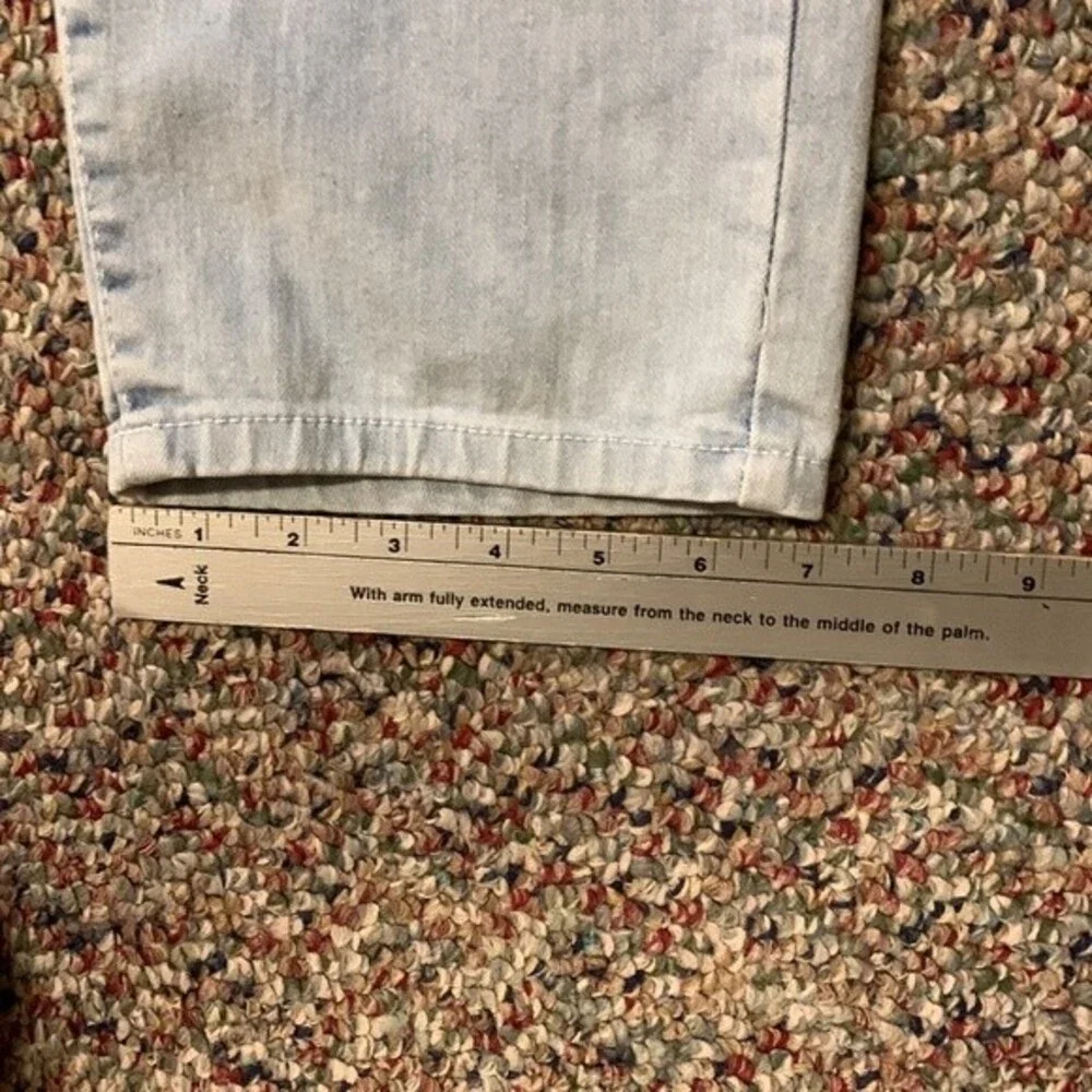 Southpole Y2K Men's Light Wash Flex Stretch Distressed Slim Leg Jeans Sz 36 x 32